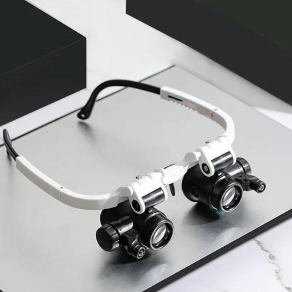 Occhiali LED con lenti d'ingrandimento – PhotOptic – Cartium IT